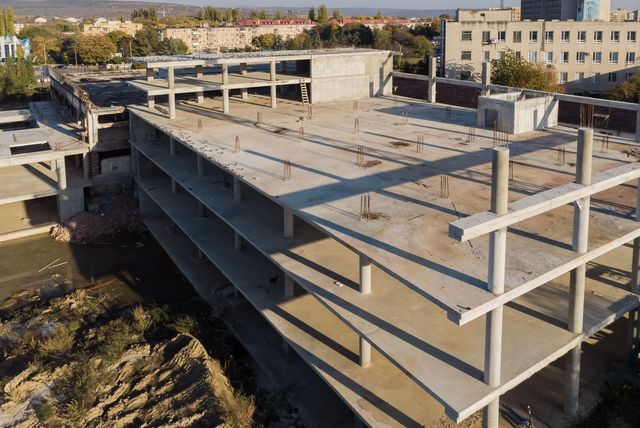 edificio en obras